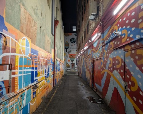 Colourful Australian-inspired district in the fictional Southern Play District game